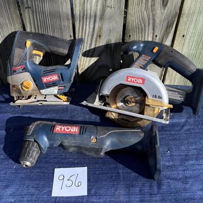 Ryobi Set No Batteries