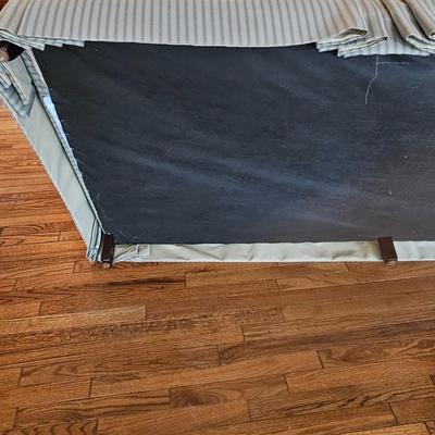 Two Ethan Allen Three Seat Sofas (LR-BM)