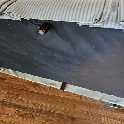 Two Ethan Allen Three Seat Sofas (LR-BM)