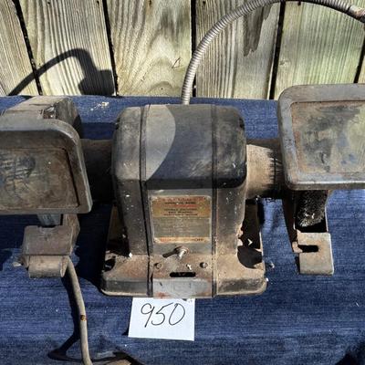 Vintage Craftsman Grinder