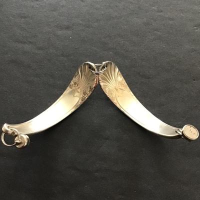 Sale Photo Thumbnail #136: Silver Plated spoon and bracelet. Please see attached photos.