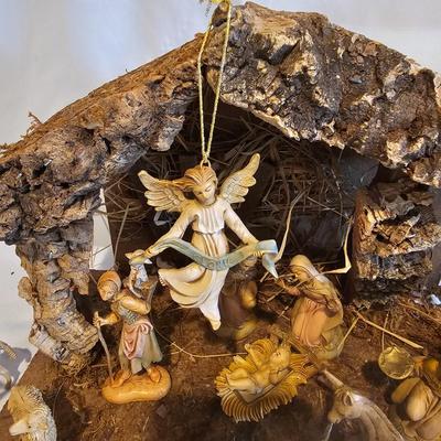 Fontanini 17 Piece Nativity Set & Stable (BLR-JS)