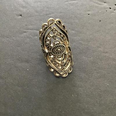 Sale Photo Thumbnail #161: Very nice fashion statement ring please see attached photos