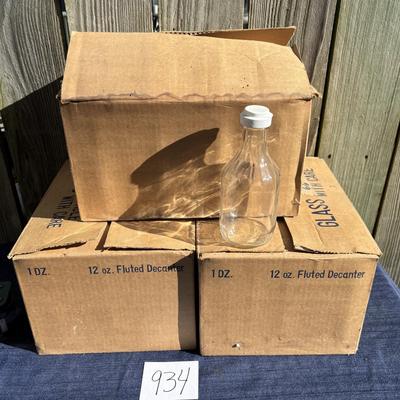 36 12oz Fluted Decanters