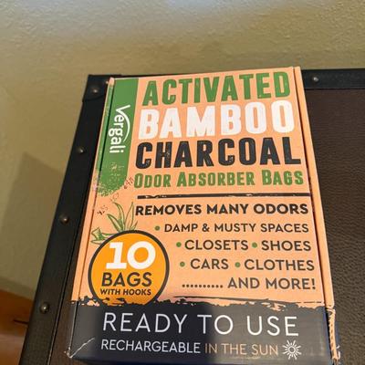 Sale Photo Thumbnail #1058: 5 Bags of Activated Bamboo Charcoal Odor Absorber Bags