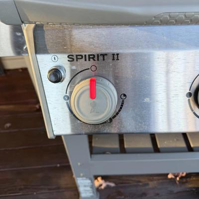 Sale Photo Thumbnail #1079: Weber Spirit II E 310 Propane Grille, Tank and Grille Cover  3 Burners