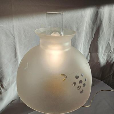 Vintage Pewter & Brass Lamp (BLR-JS)