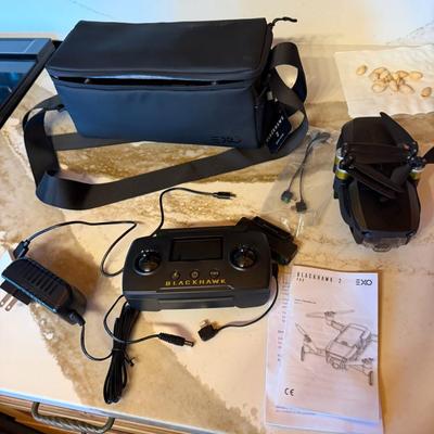 Sale Photo Thumbnail #1112: Blackhawk 2 Pro Drone and bag  untested