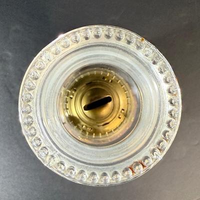 Glazed Pottery Oil Lamp