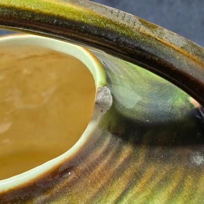 McCoy Pottery "Daisy" pattern tea set, produced in the United States in the 1940's