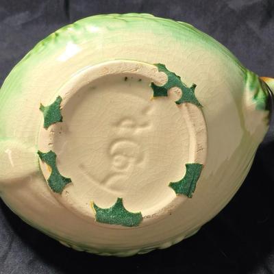 McCoy Pottery "Daisy" pattern tea set, produced in the United States in the 1940's