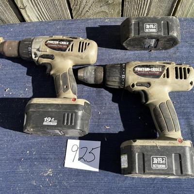 Porter Cable Set Charger Included