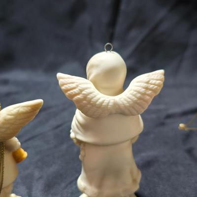 Porcelain angel ornaments from the Schmid B. Shackman collection