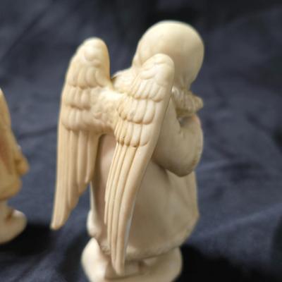 Porcelain angel ornaments from the Schmid B. Shackman collection