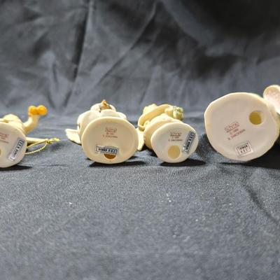 Porcelain angel ornaments from the Schmid B. Shackman collection