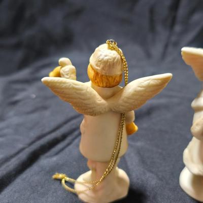 Porcelain angel ornaments from the Schmid B. Shackman collection