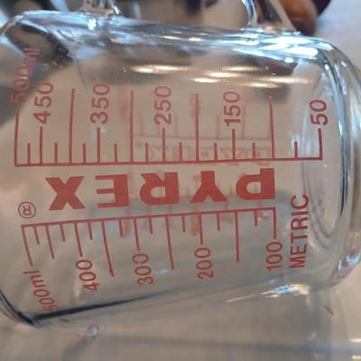 Collection of common kitchen baking tools and bakeware