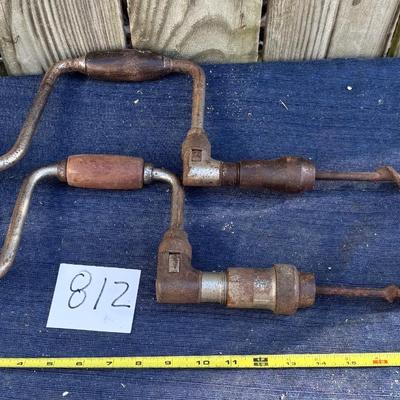 Vintage Hand or Brace Drill Lot
