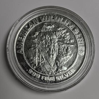 AMERICAN WILDLIFE SERIES .999 PURE SILVER