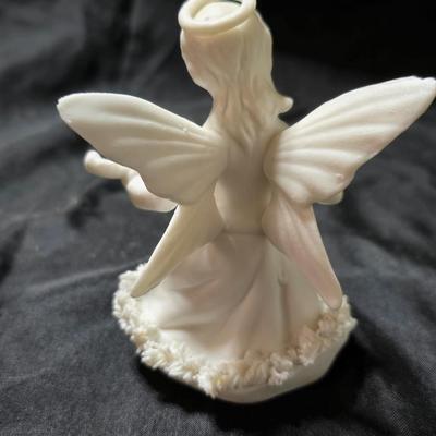 Three vintage Ardalt Lenwile "Verithin" musical angel figurines from Japan - Spaghetti skirted