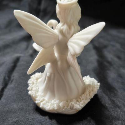Three vintage Ardalt Lenwile "Verithin" musical angel figurines from Japan - Spaghetti skirted