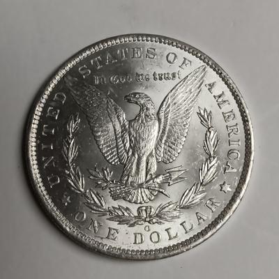 1885-O MORGAN SILVER DOLLAR