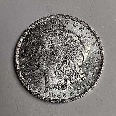 1885-O MORGAN SILVER DOLLAR