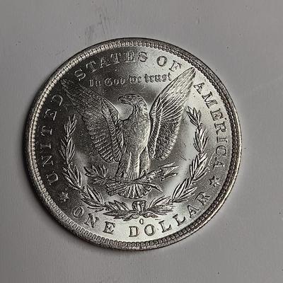 1883-O MORGAN SILVER DOLLAR