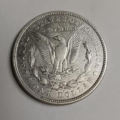1921-D MORGAN SILVER DOLLAR