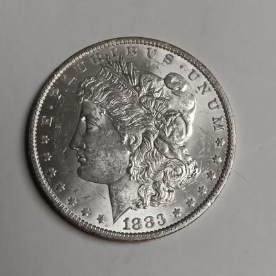 1883-O MORGAN SILVER DOLLAR