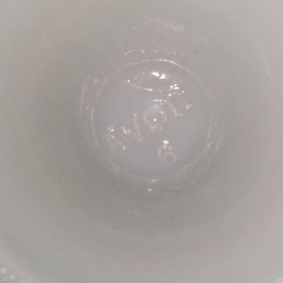 Milk glass Indiana Glass Duette Quilted Diamond compote- Avon covered candy dish with an embossed floral pattern.