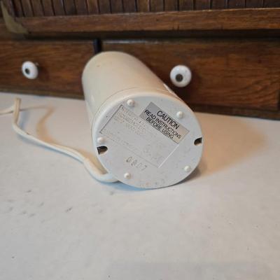 Small kitchen appliances - Krups fast touch Coffee grinder - Black & Decker miniature food chopper and a cuisinart drink mixer