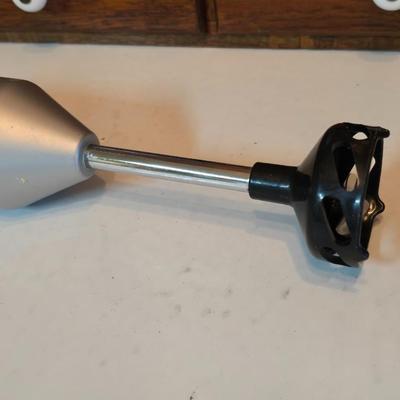 Small kitchen appliances - Krups fast touch Coffee grinder - Black & Decker miniature food chopper and a cuisinart drink mixer