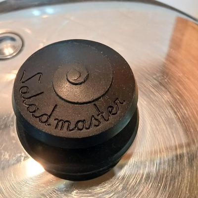 Three - piece Saladmaster surgical stainless steel waterless cookware