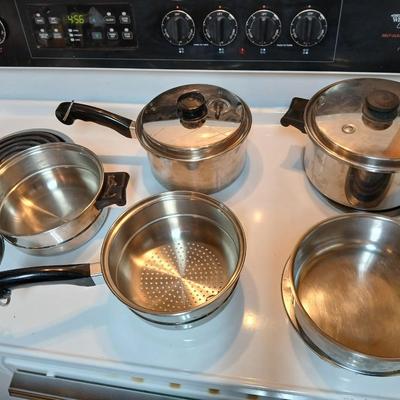 Saladmaster surgical stainless steel waterless cookware