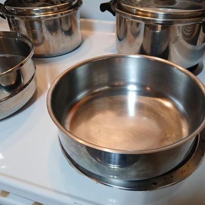 Saladmaster surgical stainless steel waterless cookware