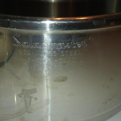 Saladmaster surgical stainless steel waterless cookware
