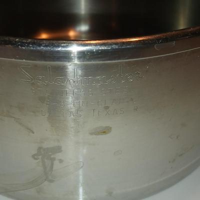 Saladmaster surgical stainless steel waterless cookware