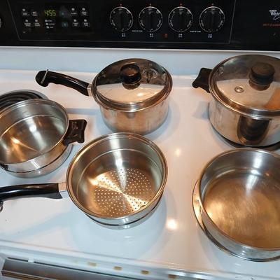 Saladmaster surgical stainless steel waterless cookware