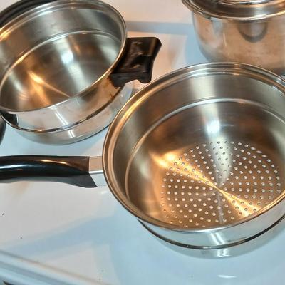 Saladmaster surgical stainless steel waterless cookware