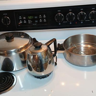 Saladmaster surgical stainless steel waterless cookware