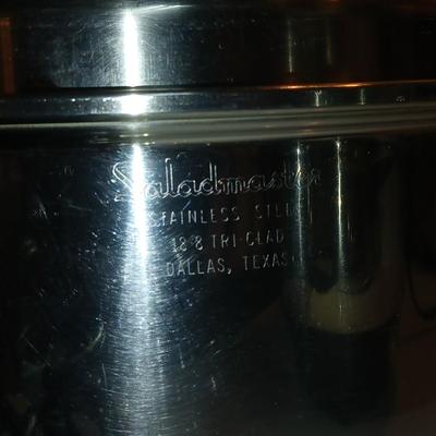 Saladmaster surgical stainless steel waterless cookware