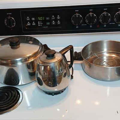 Saladmaster surgical stainless steel waterless cookware