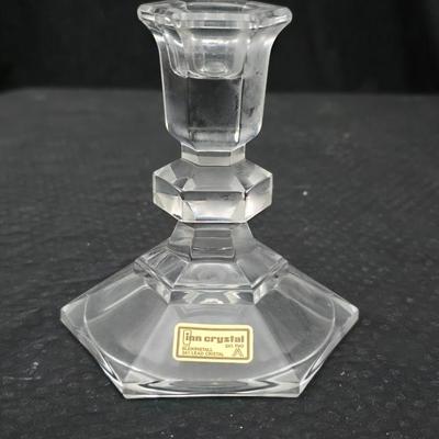 Assorted glassware - Anchor Hocking Moments serving platter - Fostoria American Clear Glass 3-Footed Bon Bon Dish and more