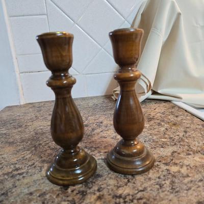 Country Kitchen Home decor - Framed artworks - canister - Wooden candle sticks - Coffee grinder and more