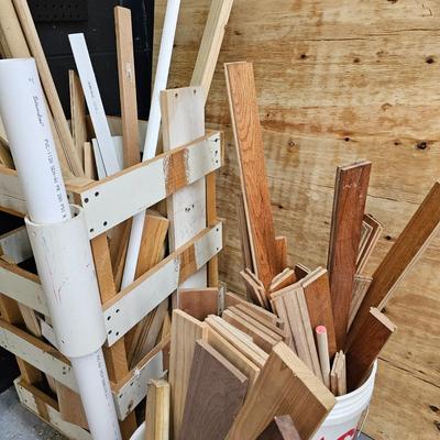 Assortment of Wood Pieces & Lumber (DG-JS)