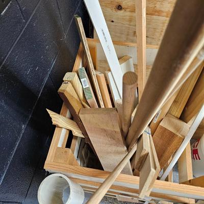 Assortment of Wood Pieces & Lumber (DG-JS)