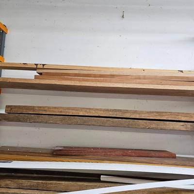 Assortment of Wood Pieces & Lumber (DG-JS)
