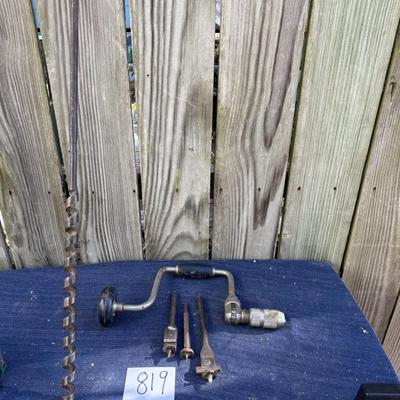 Vintage Brace and Bit Drill