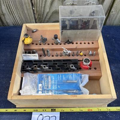 Router Bit Lot